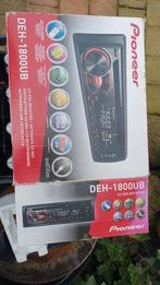 Pioneer DEH-1800UB CD RDS Receiver Autoradio, Ophalen of Verzenden, Gebruikt