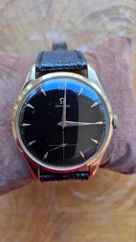 Massief 18K/750 Gouden Herenhorloge. Bieden vanaf € 3250, Sieraden, Tassen en Uiterlijk, Horloges | Heren, Zo goed als nieuw, Overige merken