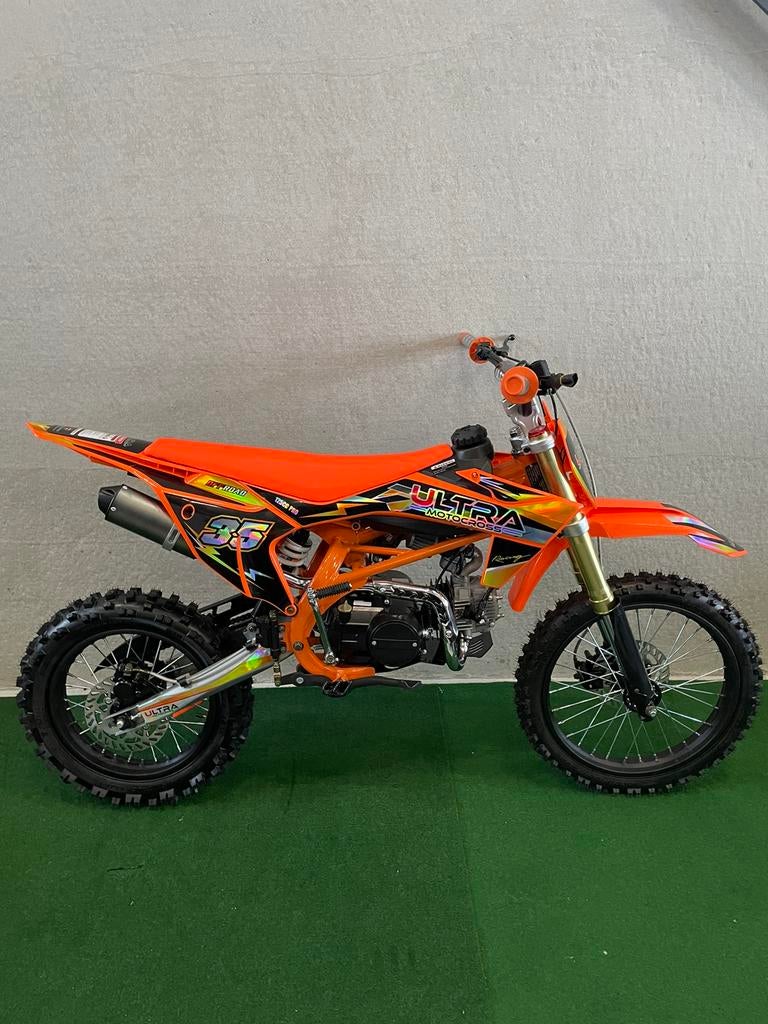 Nieuwe Ultra 125CC pttbike/4-takt/schakel/showroom/4 kleuren, Ophalen, Nieuw, Ultra, 125 cc