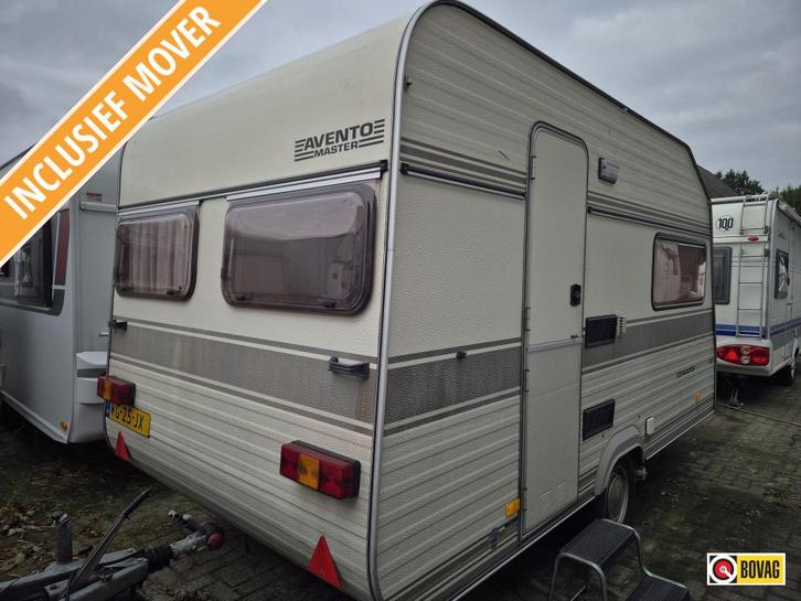 Avento Master 385 LUXE, Caravans en Kamperen, Caravans, Bedrijf, tot en met 2, 500 - 750 kg, Rondzit, Avento, 2 aparte bedden