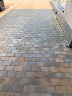 Gratis af te halen: Getrommelde stenen (36+7m2), Tuin en Terras, Tegels en Klinkers, Ophalen, Gebruikt, Klinkers, 10 m² of meer