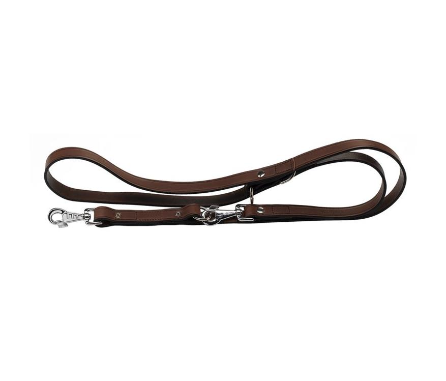 Ferplast Uitschuifbare hondenriem FLIPPY ONE, riem voor middelgrote honden tot 25 kg, uittrekbare riem max. 5 m. Enkele knop voor vergrendelen en ontgrendelen, rood