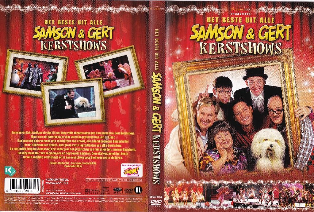 Samson en Gert - Het beste uit de kerstshows dvd, Gebruikt, Alle leeftijden, Ophalen of Verzenden, Komedie