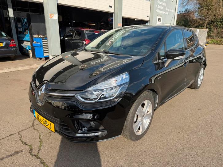 Renault Clio 1.2 54KW 5-DRS 2018 Zwart NAP, Auto's, Renault, Bedrijf, Clio, ABS, Adaptieve lichten, Airbags, Airconditioning, Android Auto