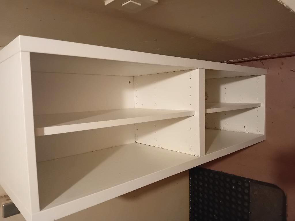 Ikea tv meubel wit met glasplaat, Ophalen, Zo goed als nieuw, 25 tot 50 cm, Minder dan 100 cm
