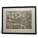 16e/17e eeuwse kaart van Nederland, Ortelius, Gelezen, Voor 1800, Ophalen of Verzenden, Landkaart