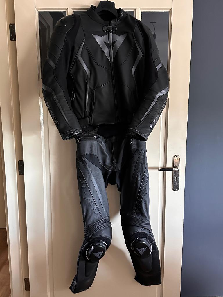 Dainese tweedelig leren motorpak, Ophalen, Dainese, Tweedehands, Heren