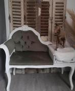 Vintage Telefoonbankje / Halbankje - Franse Brocante Stijl, Ophalen