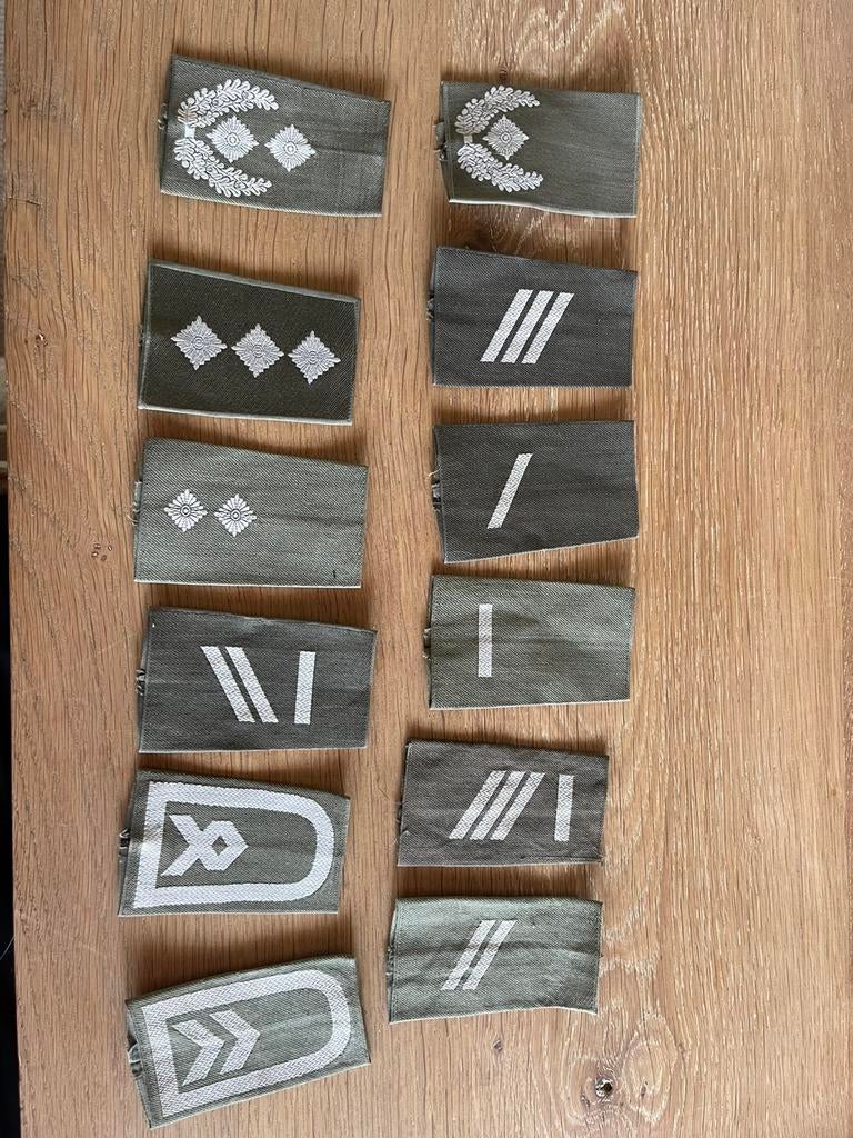 Duitse militaire rangen, Verzamelen, Militaria | Algemeen, Ophalen, Landmacht, Duitsland, Embleem of Badge