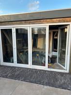 Kunststof harmonica kozijn te koop, Ophalen, Kunststof, Gebruikt, 150 tot 225 cm