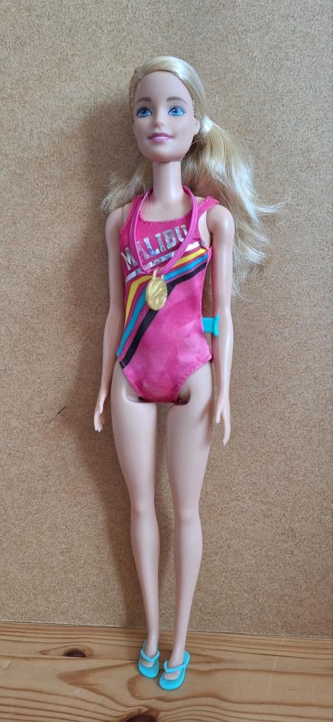 Barbie Dreamhouse Adventure Zwem en Duik popset, Ophalen of Verzenden, Zo goed als nieuw, Barbie