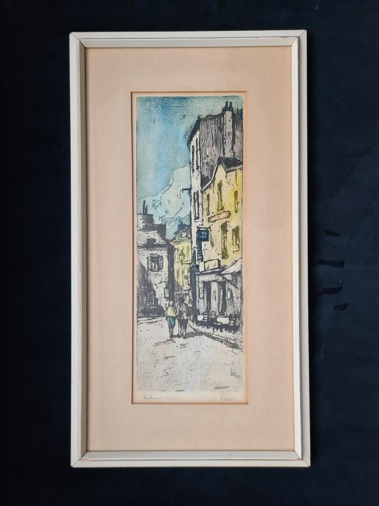 Montmartre gesigneerd: Cornelis de Kort, Ophalen of Verzenden