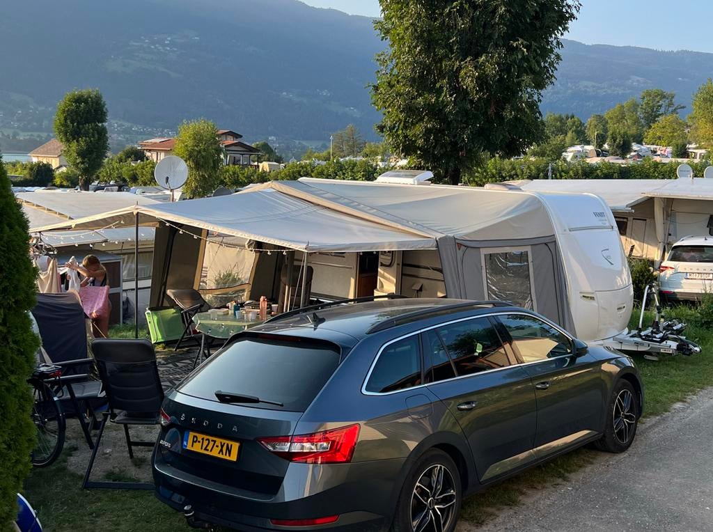 Isabella Eclipse luifel G18 met carbon frame, Ophalen, Zo goed als nieuw, Polyester, Isabella