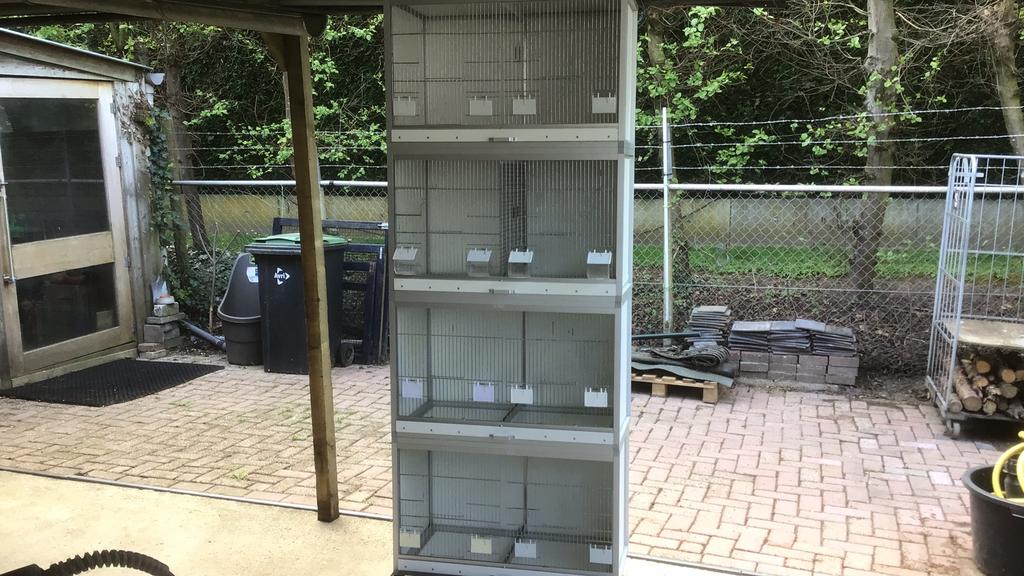Broedkooien, kweekkooien, vogelkooi, aluminium kooi, Ophalen, Nvt., Aluminium, Zo goed als nieuw