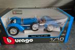 Bburago BUGATTI  blauw schaalmodel 1:18, Hobby en Vrije tijd, Modelauto's | 1:24, Ophalen of Verzenden, Bburago