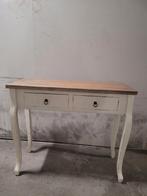 Sidetable / Console tafel met 2 lades, Gebruikt, 50 tot 100 cm, 100 tot 150 cm, Tot twee personen