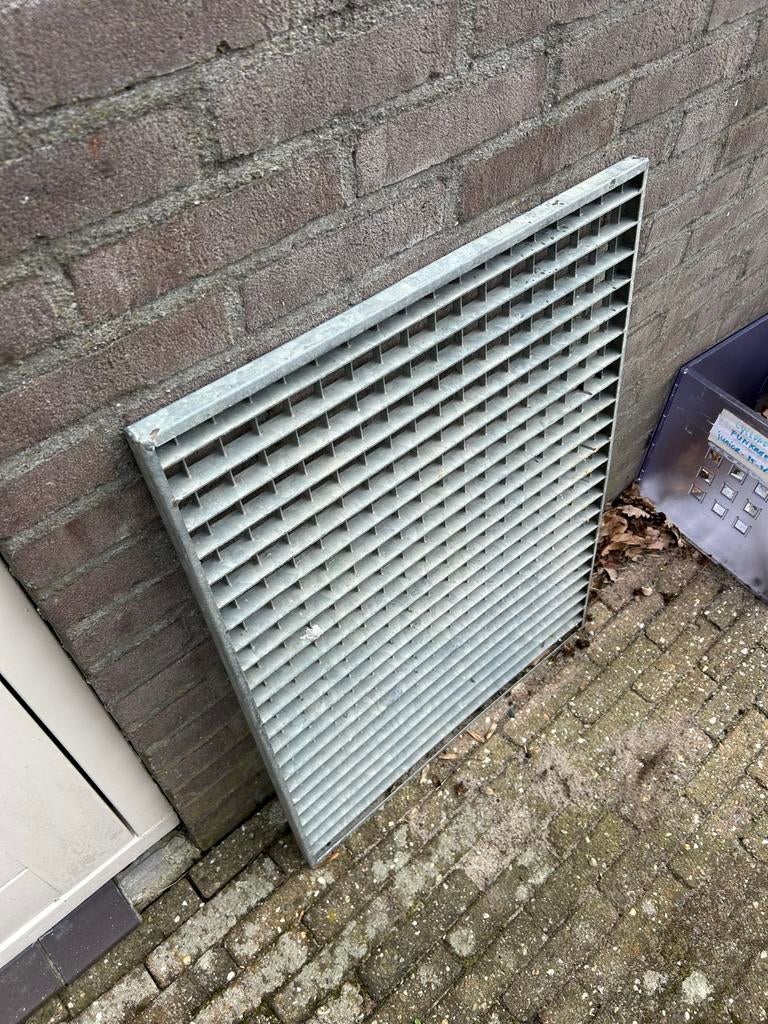 Stalen rooster / Gitterrost - Gebruikt, Ophalen, Gebruikt, ., .