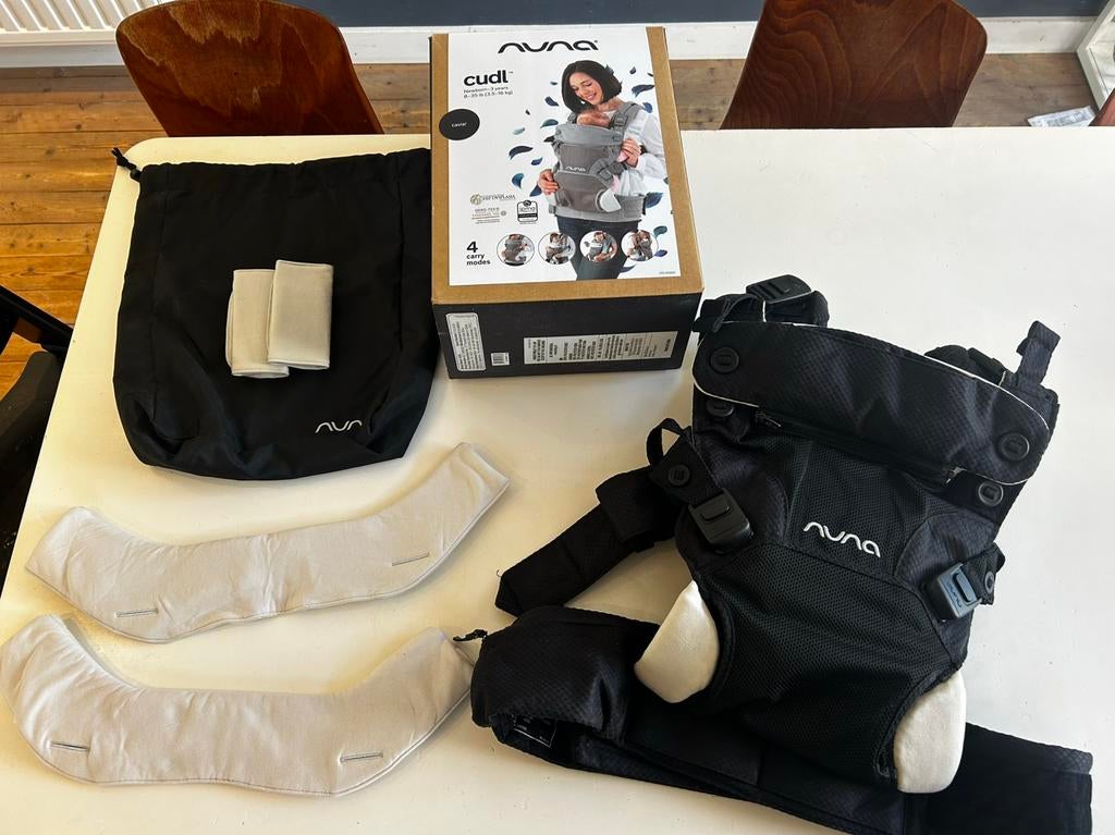 Nuna CUDL draagzak - Ergonomisch en comfortabel, Kinderen en Baby's, Babydragers en Draagdoeken, Overige merken, Buik of Rug, Ophalen of Verzenden