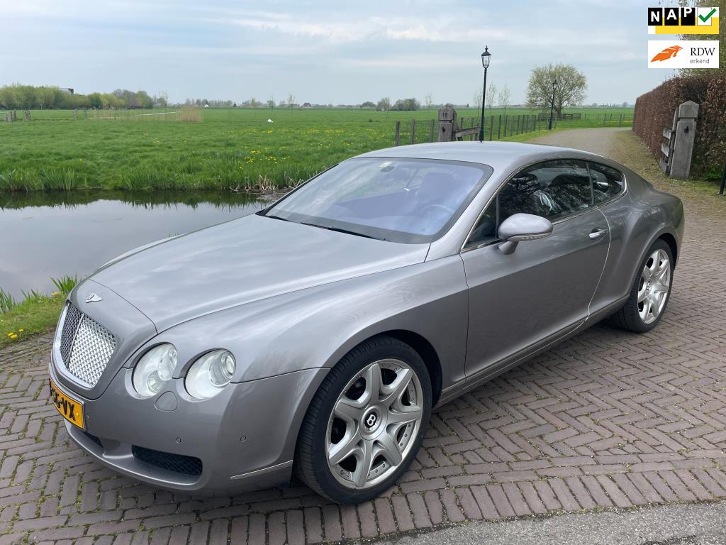 Bentley Continental GT 6.0 W12 Mulliner 560 PK uit 2006-NAP, Auto's, Bentley, Automaat, Gebruikt, 12 cilinders, Vierwielaandrijving
