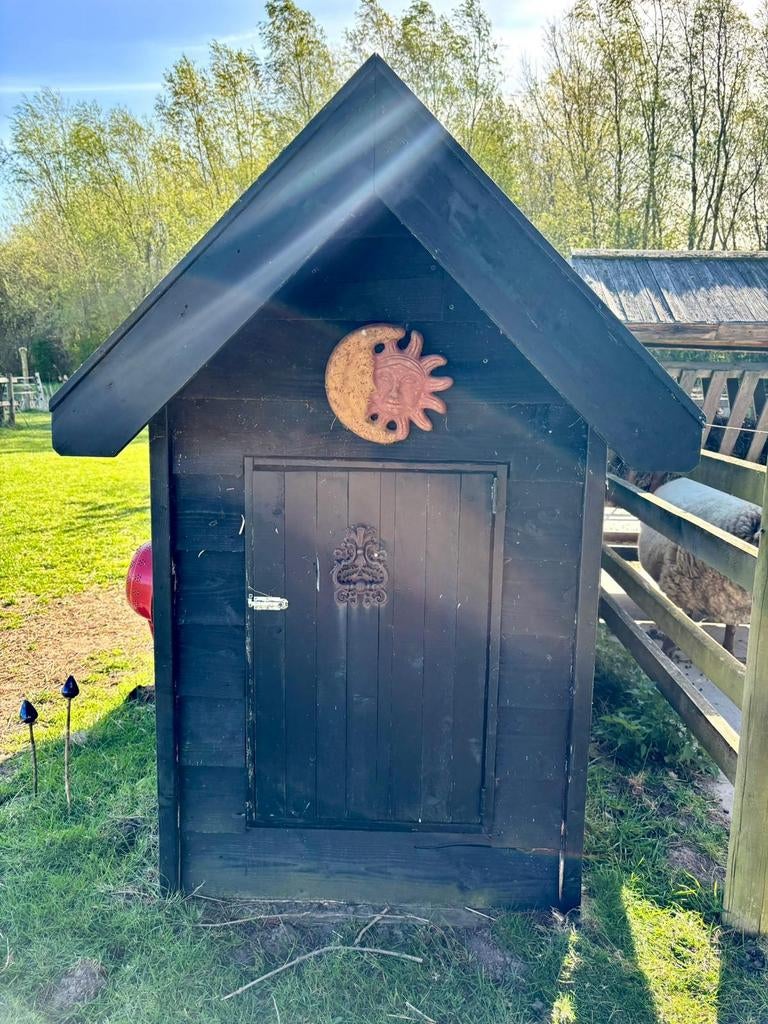 IN PRIJS VERLAAGD! Leuk groot kippenhok, Dieren en Toebehoren, Ophalen, Kippenhok of Kippenren