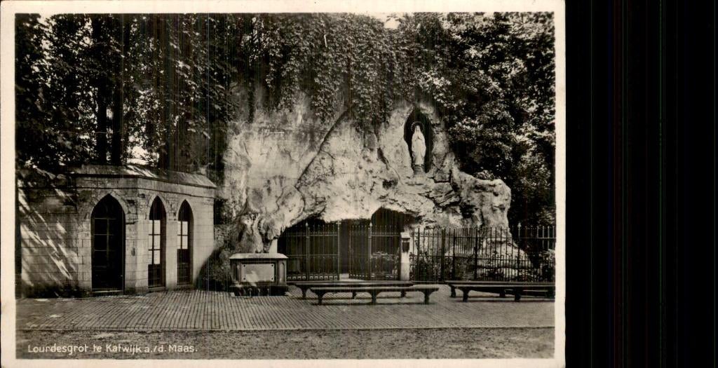 Katwijk - Lourdesgrot - a/d Maas, Ophalen of Verzenden, 1920 tot 1940, Gelopen, Noord-Brabant