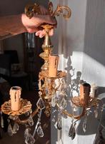 Wandlampjes echt kristal, Ophalen, Zo goed als nieuw