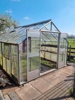 Tuinkas, Ophalen of Verzenden, Glas, Gebruikt, Aluminium