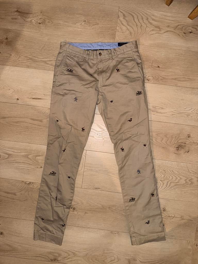 Polo Ralph Lauren chino, Kleding | Heren, Broeken en Pantalons, Ophalen of Verzenden, Gedragen, Overige maten, Beige