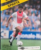 Ajax - Sparta 1988/1989, Ophalen of Verzenden, Zo goed als nieuw, Ajax, Boek of Tijdschrift