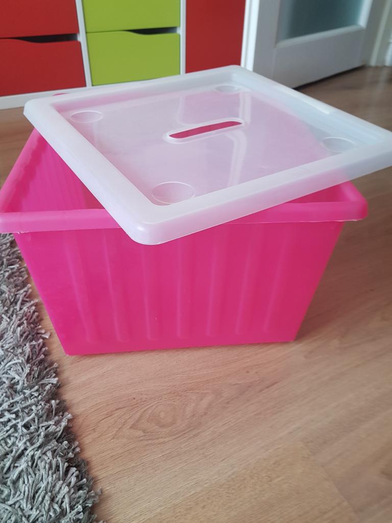 3xnette Vessla bakken ikea met deksels kleur roze, Ophalen of Verzenden, Zo goed als nieuw, Overige typen