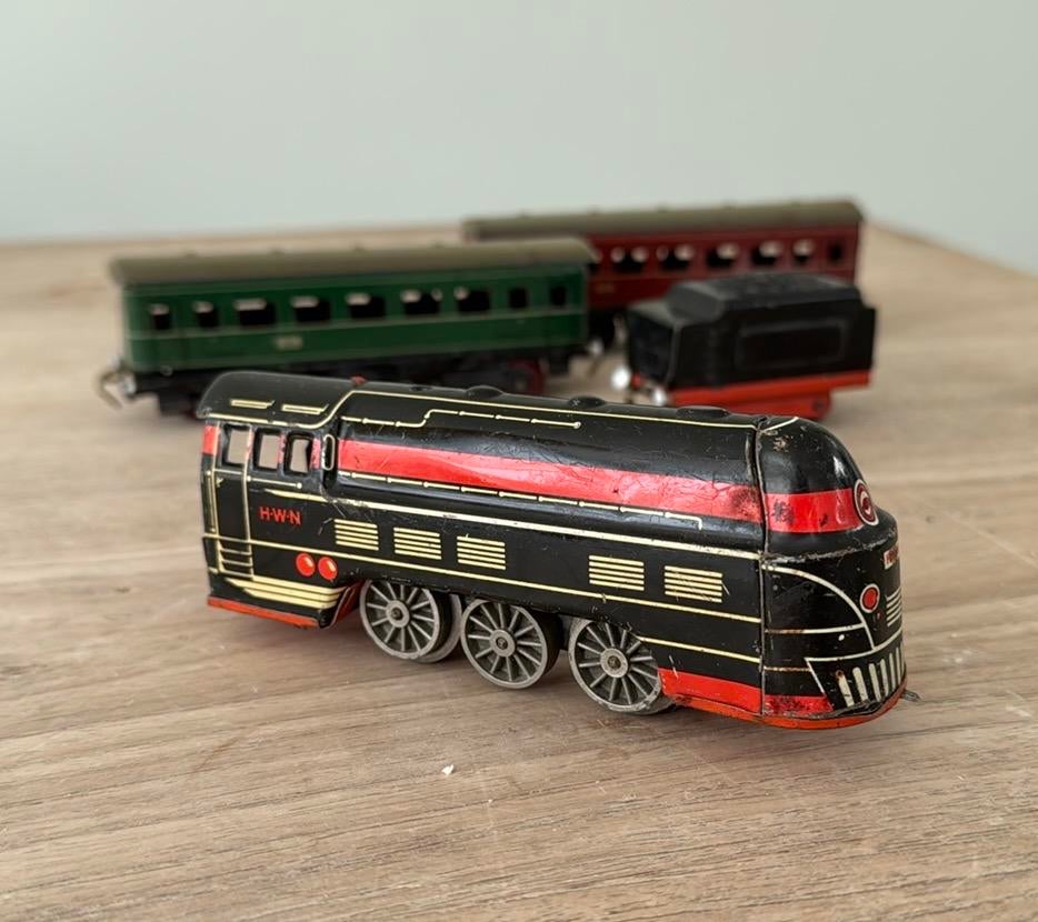Vintage HWN Modeltrein en meccano, Overige merken, Gelijkstroom of Wisselstroom, Ophalen of Verzenden, Analoog