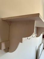 Wandplank/kapstok hout, Ophalen of Verzenden, Zo goed als nieuw