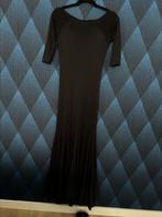 Elegante Zwarte Ballroom Dansjurk - Perfect voor Training, Zwart, Ophalen of Verzenden, Maat 36 (S), Gedragen