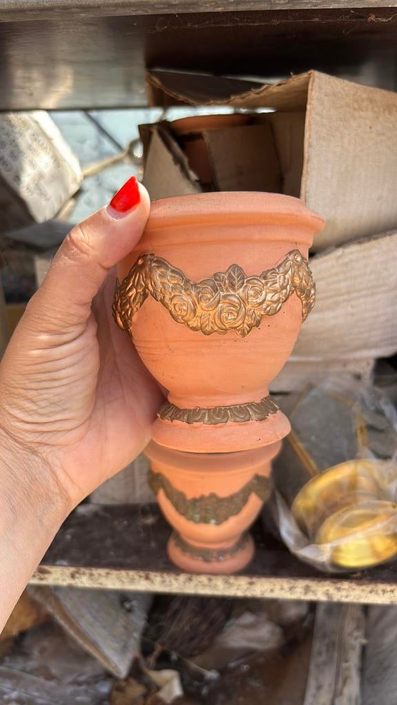 Bloem plant pot steen plastic ongebruikt, Rond, Ophalen of Verzenden, Zo goed als nieuw, Minder dan 40 cm