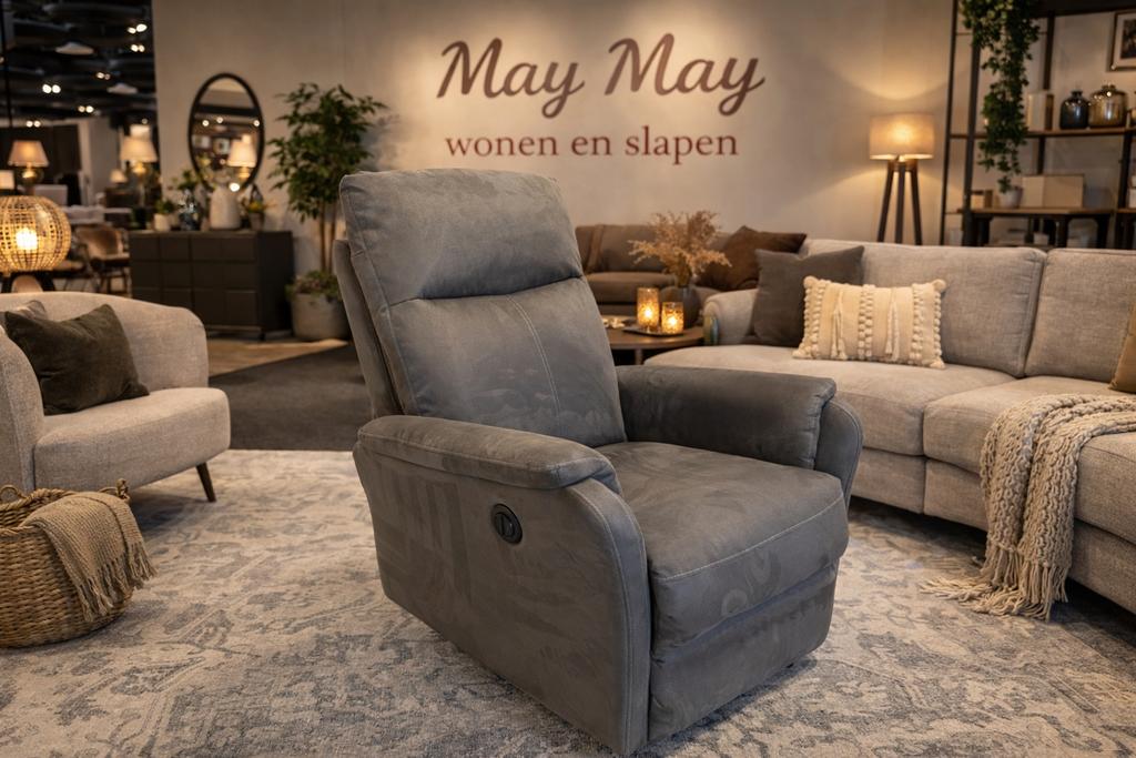 Relax fauteuil elektrisch verstelbaar grijs Direct leverbaar, Ophalen, #Fauteuil#Relax#Elektrisch#Verstelbaar#Grijs, Minder dan 75 cm