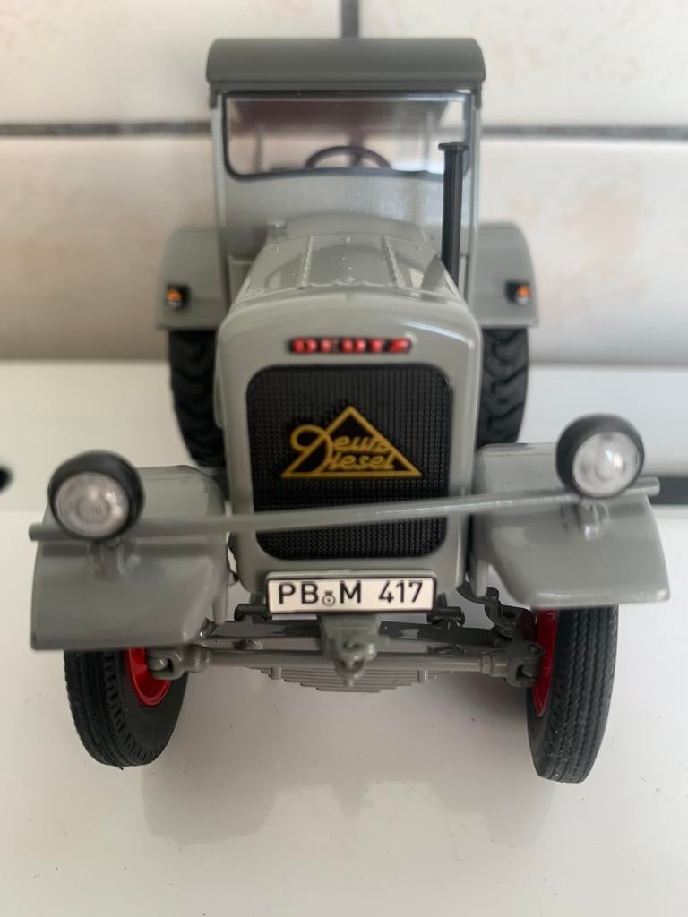 Deutz miniatuur tractor, Ophalen of Verzenden, Zo goed als nieuw, Tractor of Landbouw, Overige merken