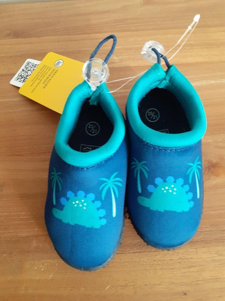 Zwem / Waterschoentjes. Dinosaurus. Mt 20-21. Nieuw, Zwemschoenen, UV-zwemkleding, One size, Nieuw