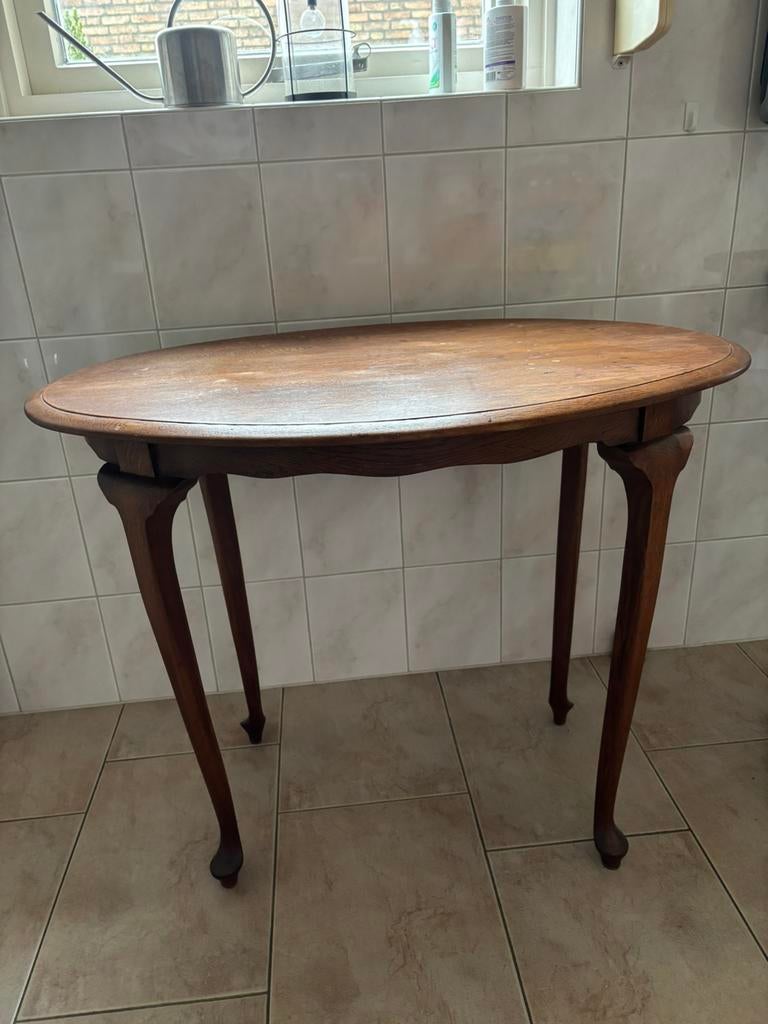 Vintage theetafel, Ophalen