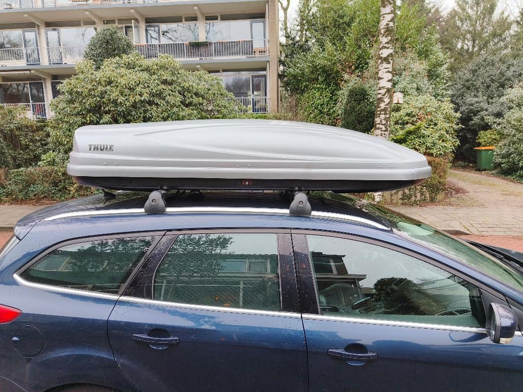 dakkoffer 650 liter Thule Atlantis 900 te huur, Auto diversen, Dakkoffers, Ophalen, Zo goed als nieuw