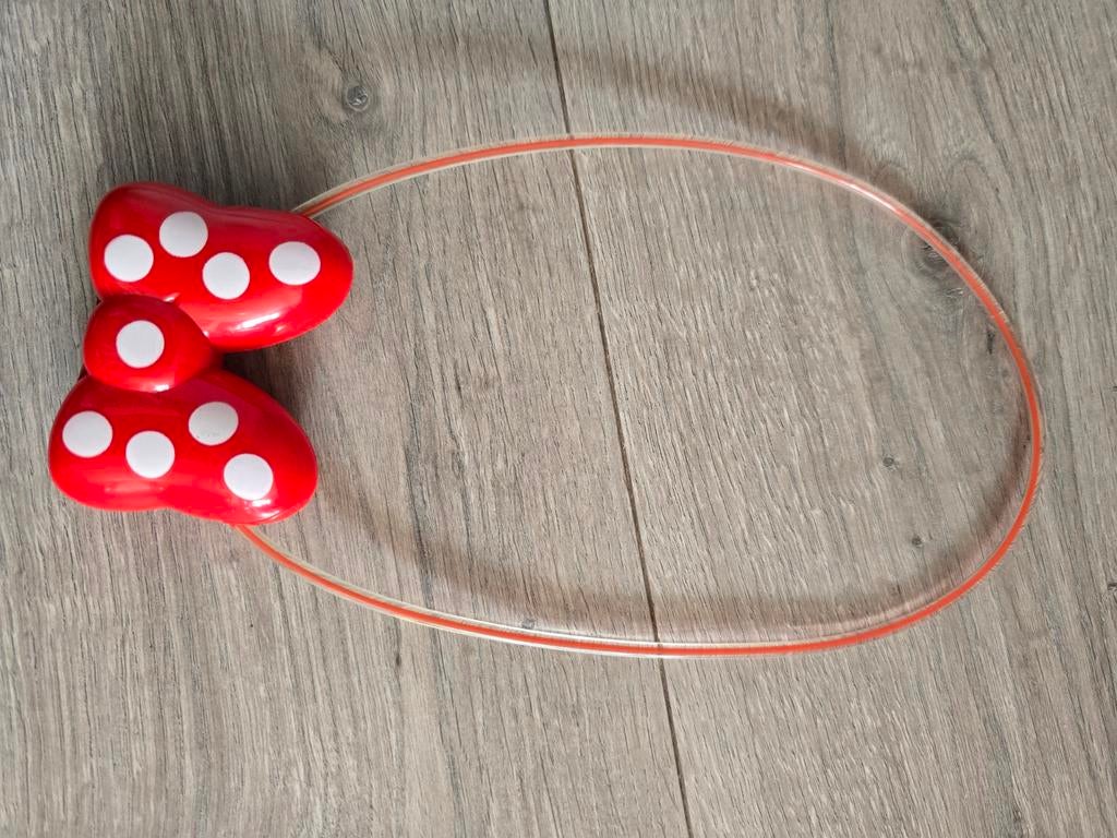 Verlichte halsketting Minnie Mouse, Nieuw (LI4), Ophalen of Verzenden, Nieuw, Roze, Oorbellen