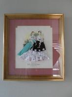 Antieke prent petit courrier des dames Parijs, Ophalen of Verzenden