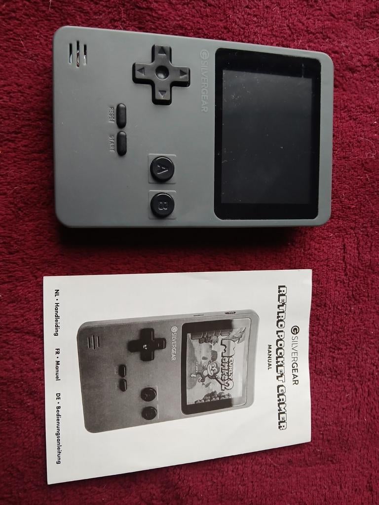 Silvergear Retro Pocket Gamer - Zo goed als nieuw, Ophalen of Verzenden, Overige merken, Zo goed als nieuw