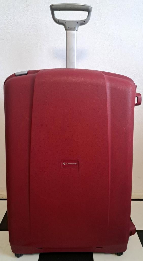 Samsonite Aeris Spinner koffer 4 wielen cijferslot adres, Hard kunststof, 45 tot 55 cm, Ophalen of Verzenden, Zo goed als nieuw