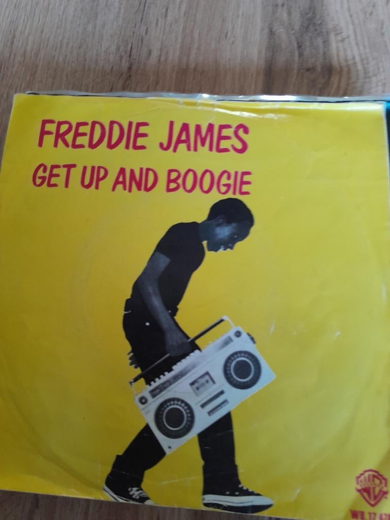 Freddie james 7 inch get up and boogie, Ophalen of Verzenden, Zo goed als nieuw, Pop