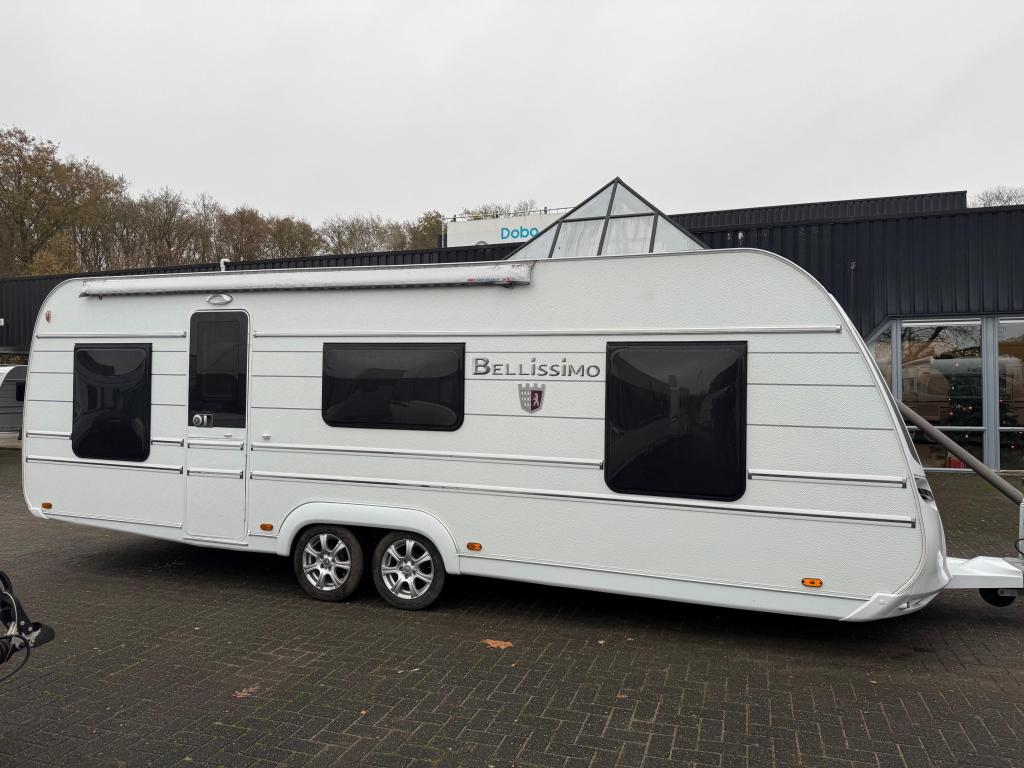 Tabbert Bellissimo 640 2019, Caravans en Kamperen, Caravans, Schokbreker, Tabbert, Bedrijf, Treinzit