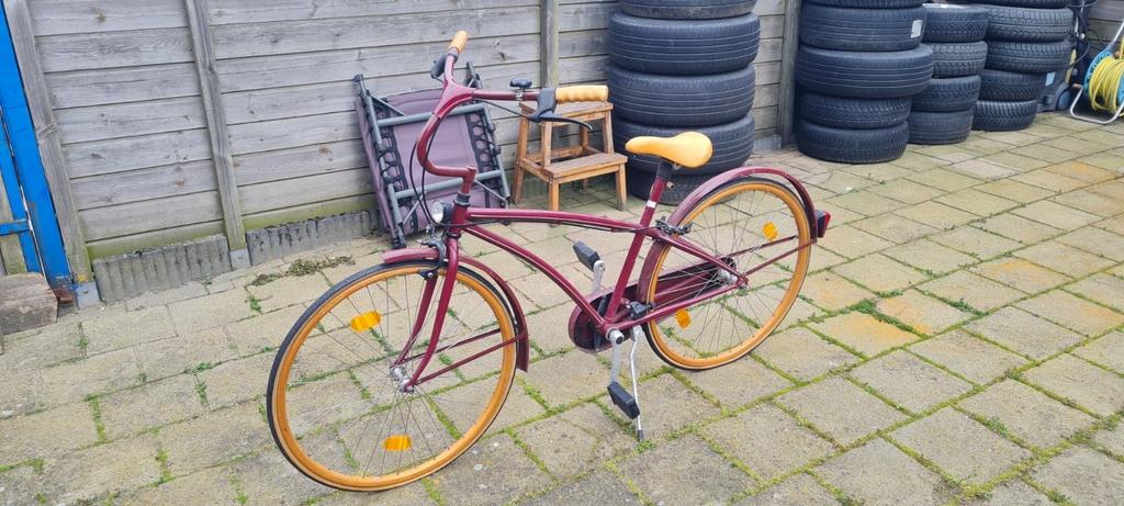 Momo Design houten wielen, Fietsen en Brommers, Fietsen | Dames | Damesfietsen, Velgrem, Ophalen, Overige merken, 53 tot 56 cm