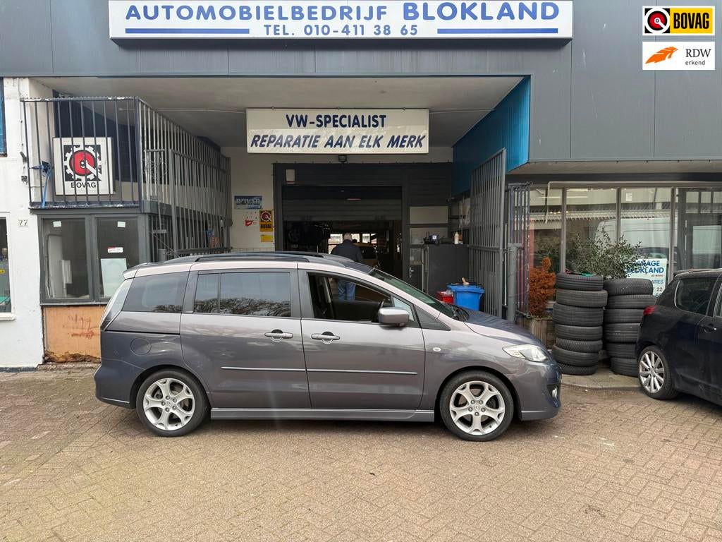 Mazda 5 2.0 /GT-M/ Sport/ Automaat/ 7 Persoons/ met Airco, C, Auto's, Gebruikt, 7 stoelen, Bedrijf, Traction-control