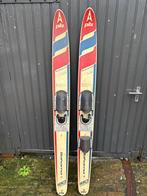 Set waterski's - Retro decoratie, Ophalen, Gebruikt, 160 cm of meer, Waterski's