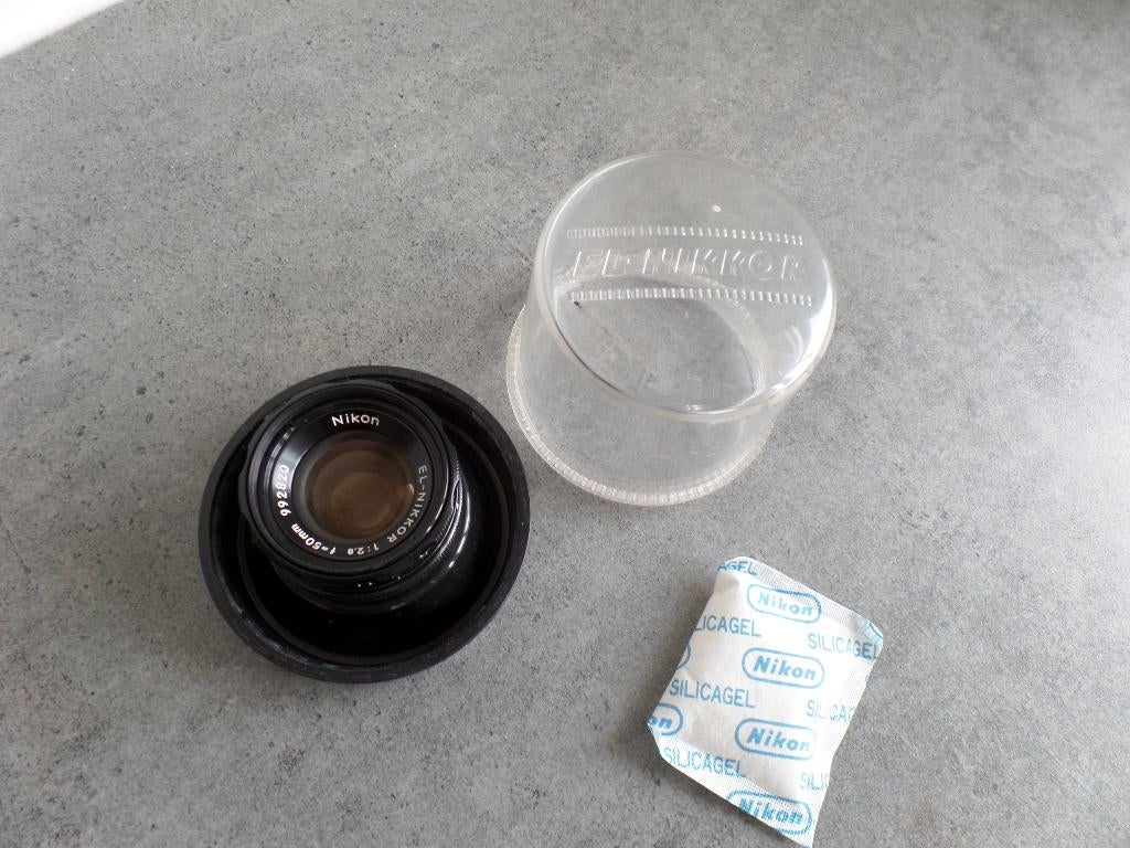 EL Nikkor 2.8 50 mm, Ophalen of Verzenden, Gebruikt, Overige typen