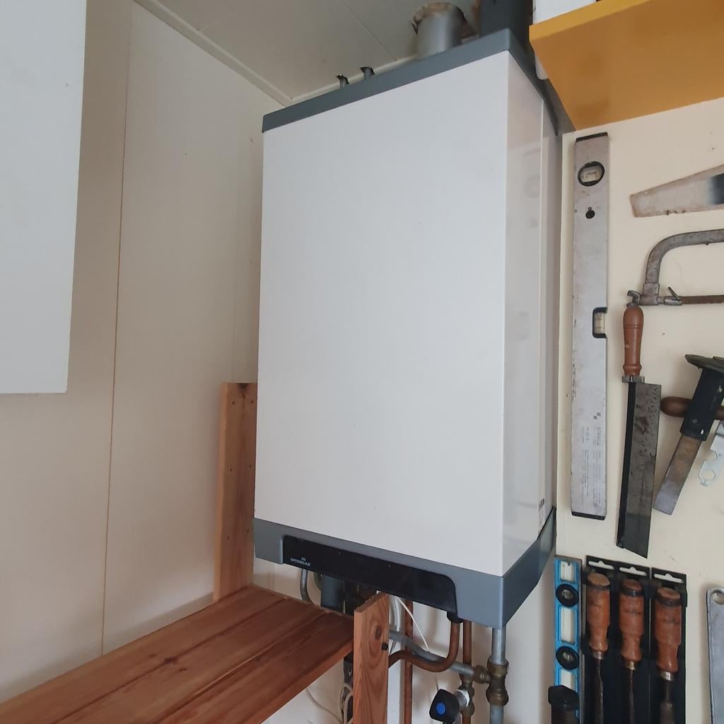 Intergas Kompakt HR 22 CV-ketel, Ophalen, 30 tot 80 cm, Gebruikt, Cv-ketel of Combi-ketel